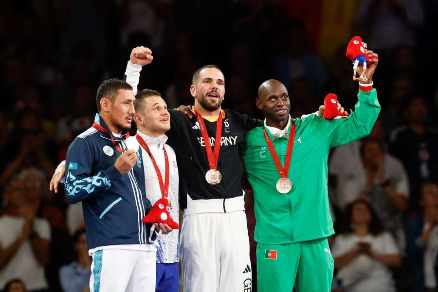 Djibrilo Iafa conquistou medalha de bronze