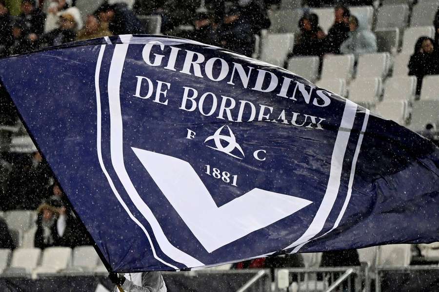 A Bordeaux flag in the stands A Bordeaux flag in the stands