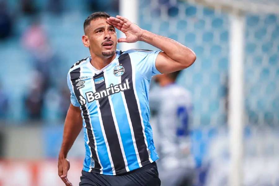 Diego Souza foi o artilheiro do Grêmio nos três últimos anos