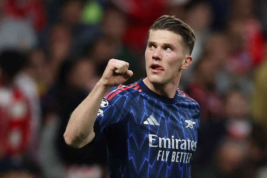 Gyökeres festeja pelo Arsenal