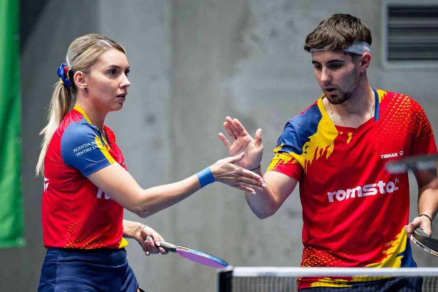 Szocs și Eduard Ionescu asigură prima medalie a României la Campionatele Europene de tenis de masă de la Ljubljana