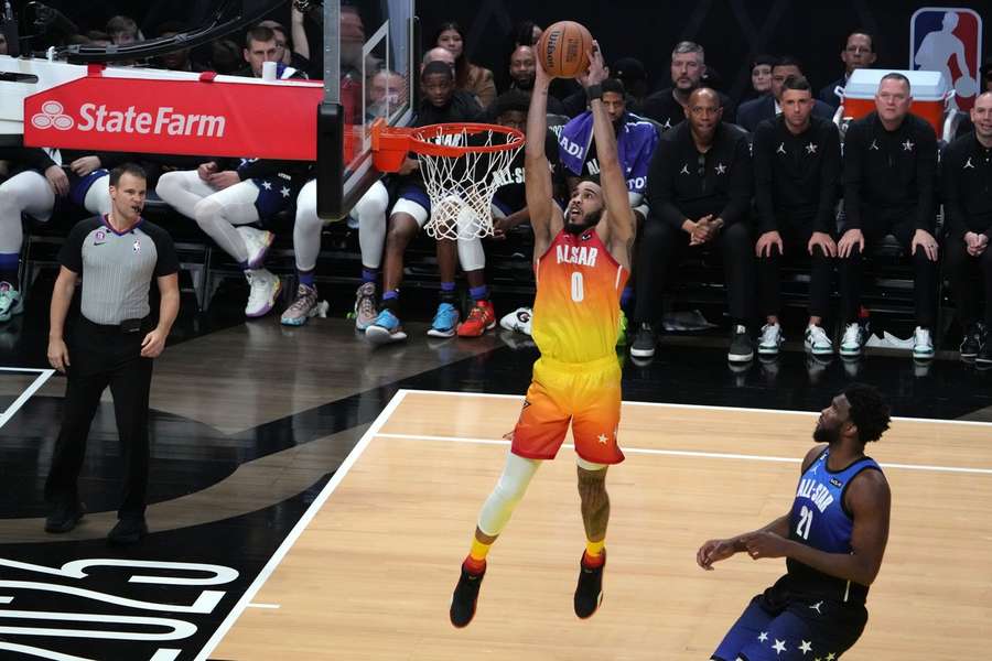 Tatum scores record 55 to lead Team Giannis in NBA All-Star win