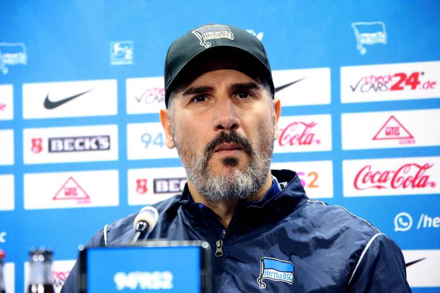 Hertha-Coach Cristian Fiel