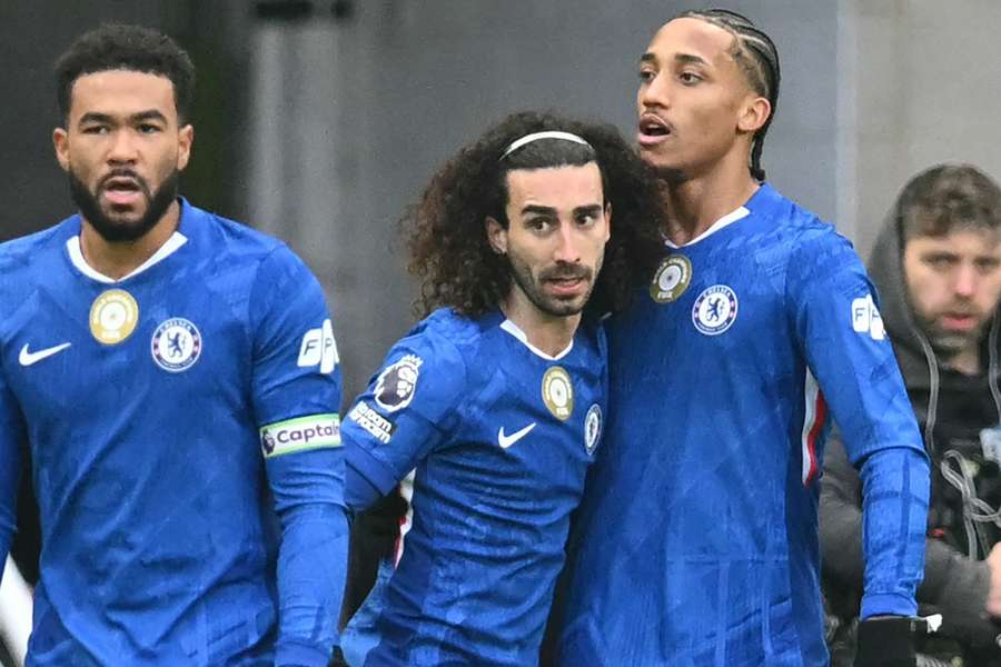 João Pedro (dir). fez o gol de empate do Chelsea contra o Newcastle João Pedro (dir). fez o gol de empate do Chelsea contra o Newcastle