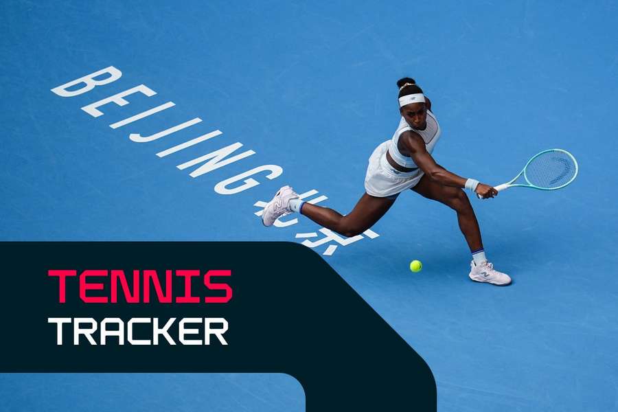 Gauff is two wins away from a second straight Beijing title