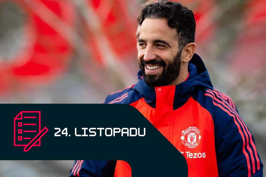 Rúben Amorim poprvé povede Manchester United.