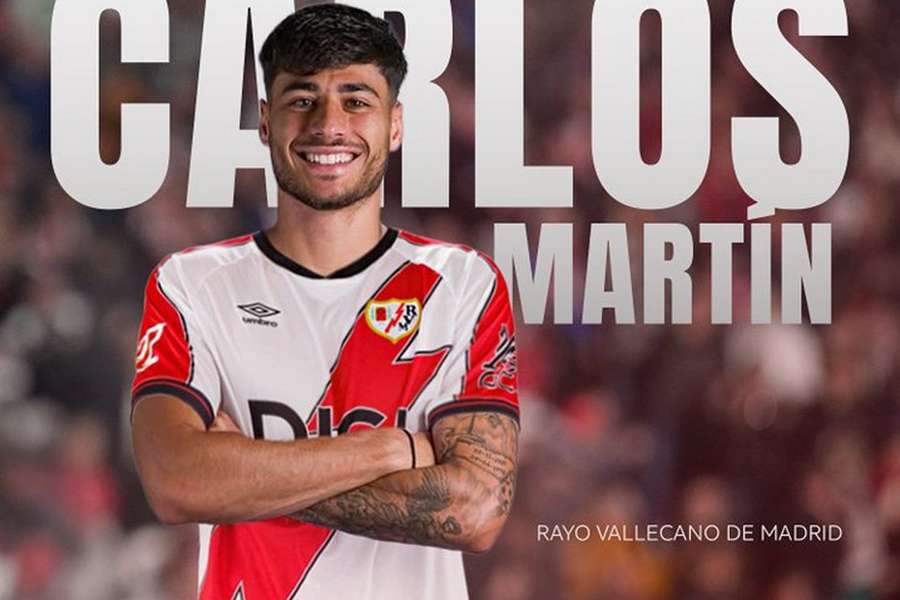 DONE DEAL: Rayo Vallecano snap up Atletico Madrid striker Martin