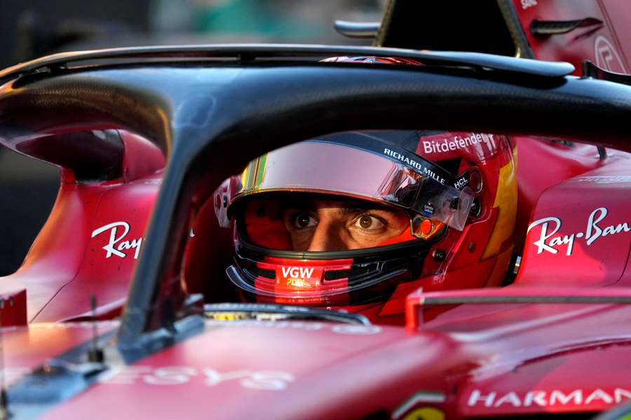 Ferrari's Carlos Sainz 