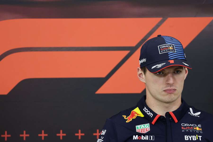 Max Verstappen ist genervt.
