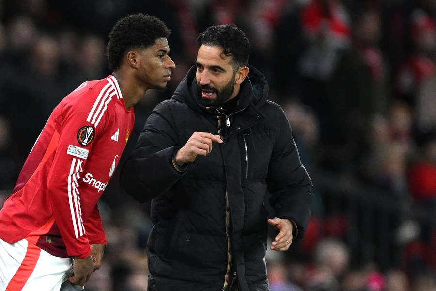 Marcus Rashford foi preterido por Ruben Amorim nas duas últimas convocatórias