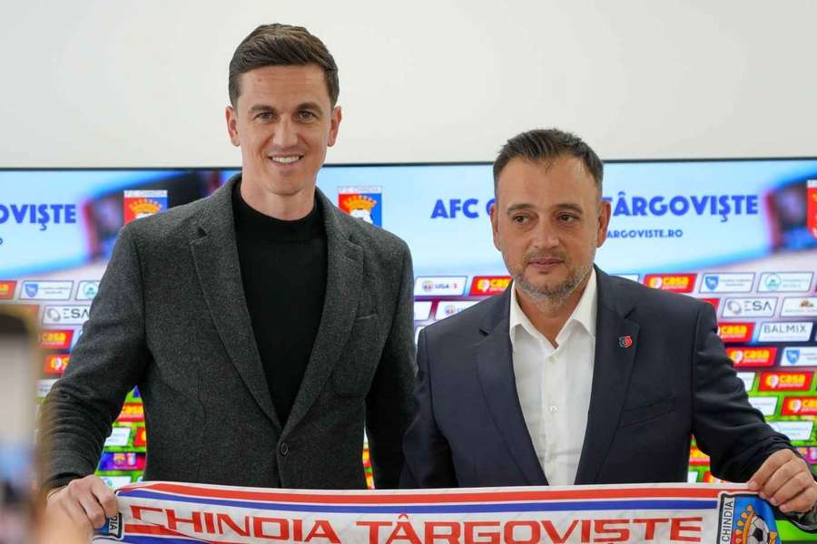 Florin Gardoş a fost prezentat oficial la Chindia Târgoviște