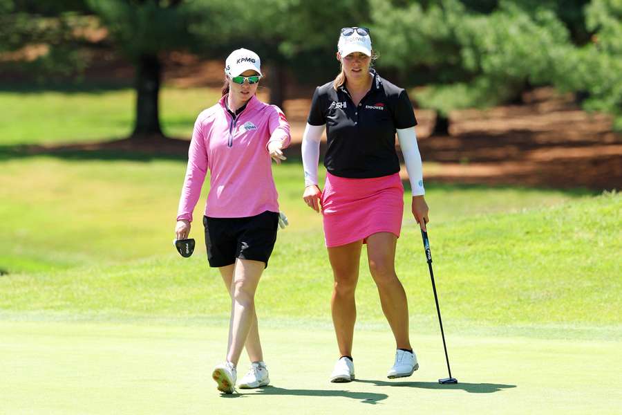 Maguire and Kupcho at the Dow Championship