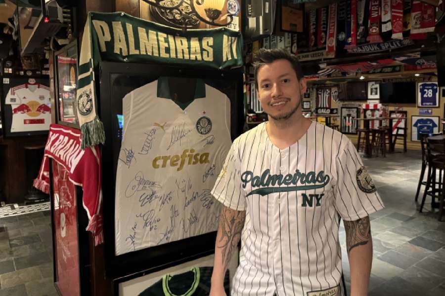 Adriano Batista Branco, presidente da Palmeiras NY