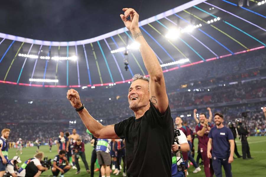 "Faire l’histoire, c’était un objectif depuis le début de la saison", lance Luis Enrique