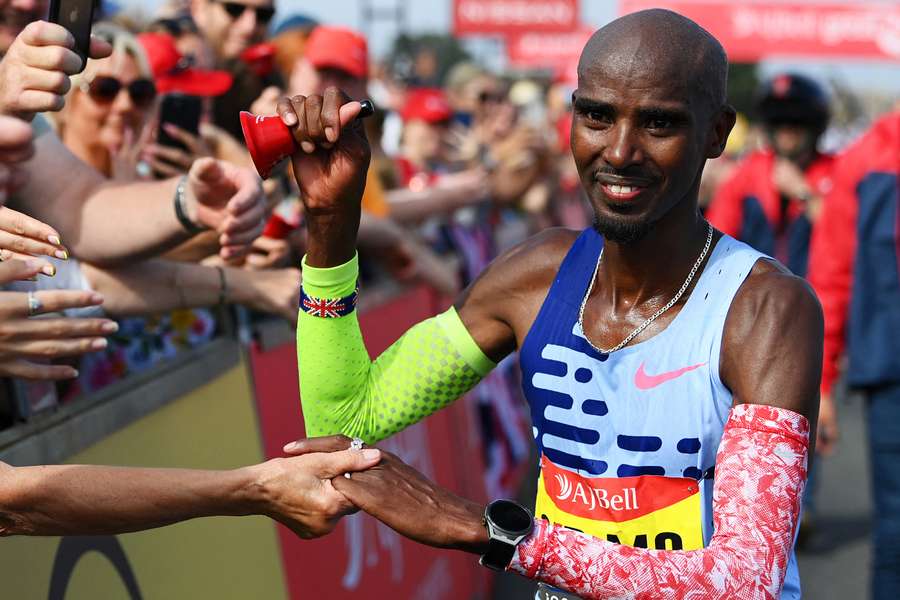 Sir Mo Farah reformou-se em setembro