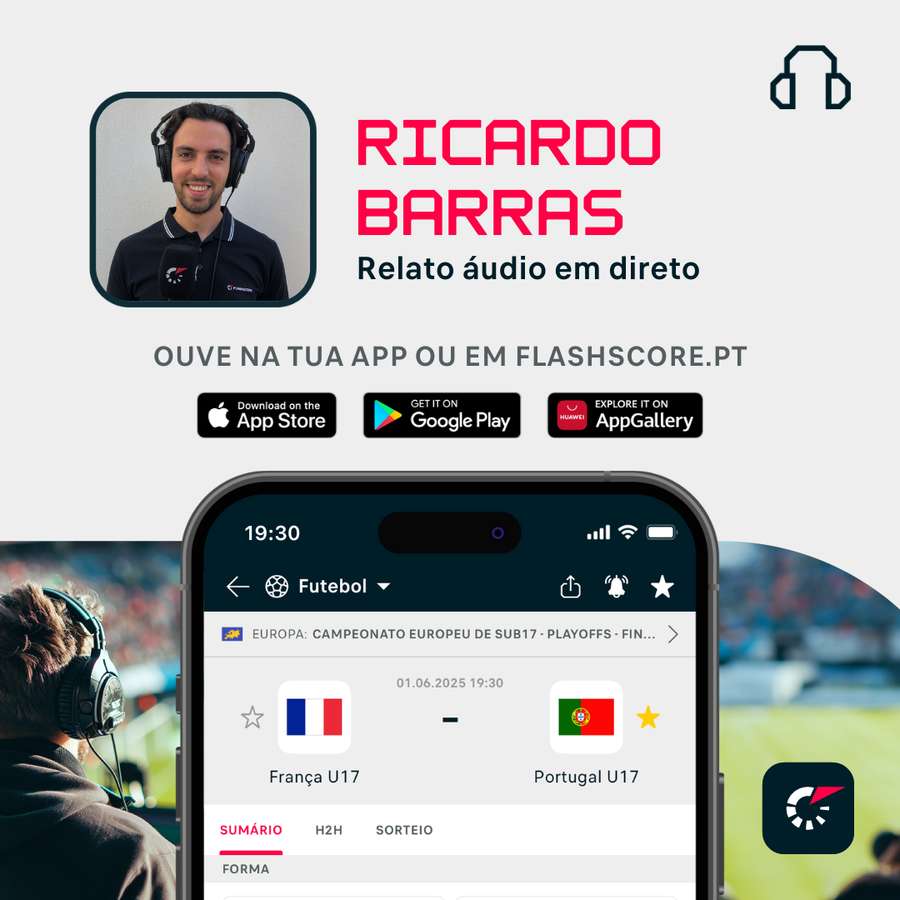 Ouça o relato no site ou na app