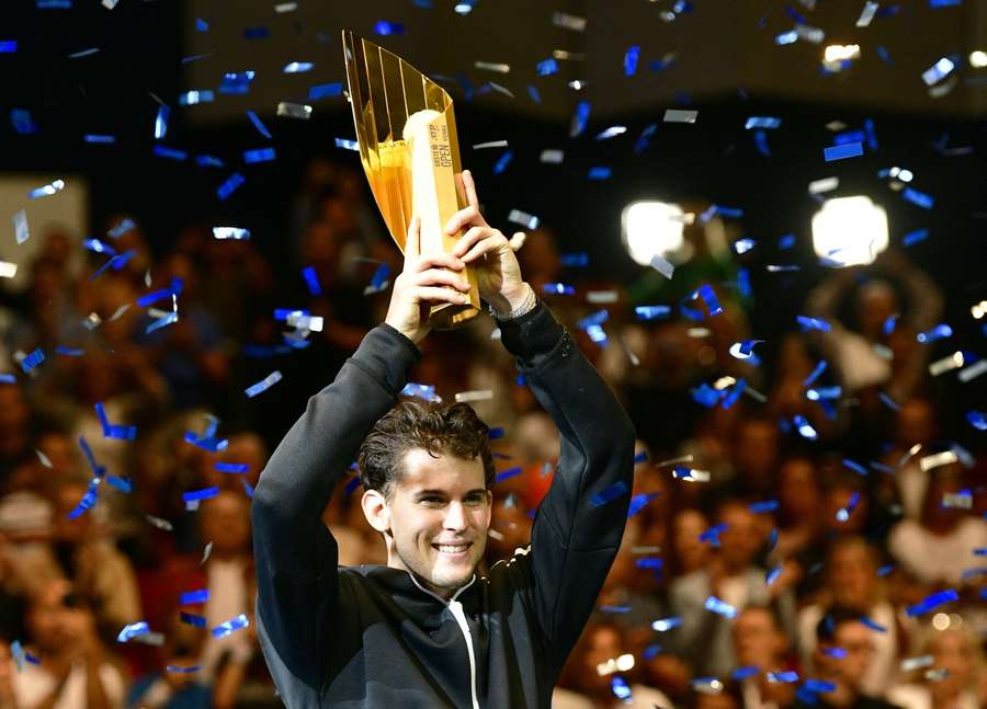 Österreichs letzter Wien-Sieger: Dominic Thiem im Jahr 2019 Österreichs letzter Wien-Sieger: Dominic Thiem im Jahr 2019