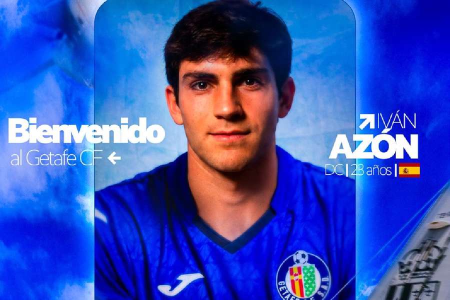 Iván Azón, nuevo jugador del Getafe