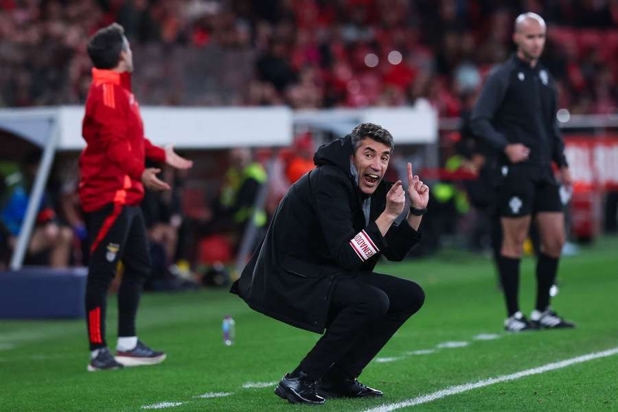 Bruno Lage, treinador do Benfica
