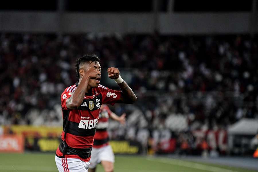 Bruno Henrique provocou o Botafogo na comemoração do gol