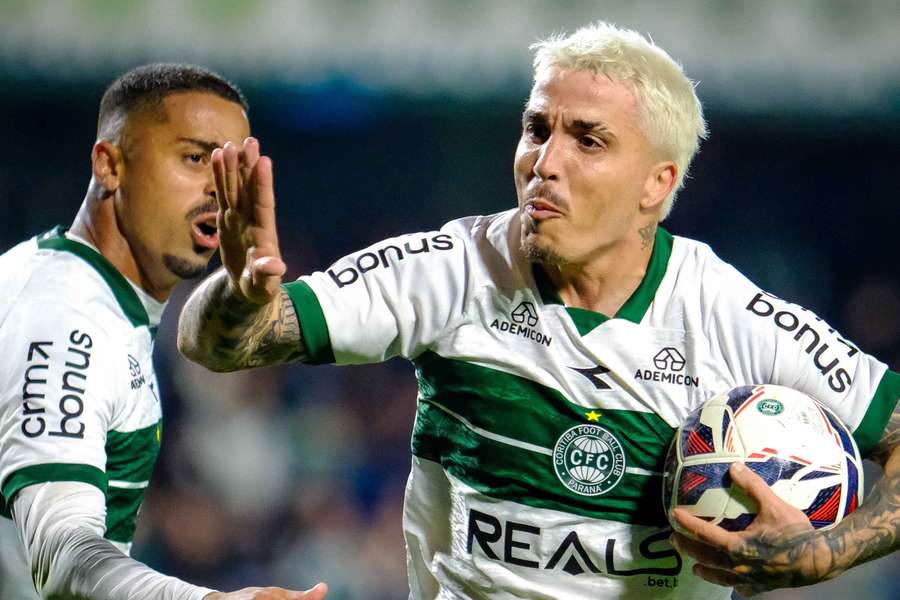 O Coritiba vem de dois tropeços
