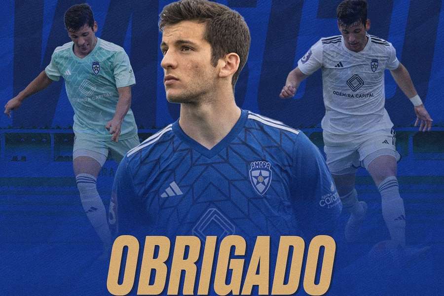 Amora oficializou saída de Vasco Sousa nas redes sociais