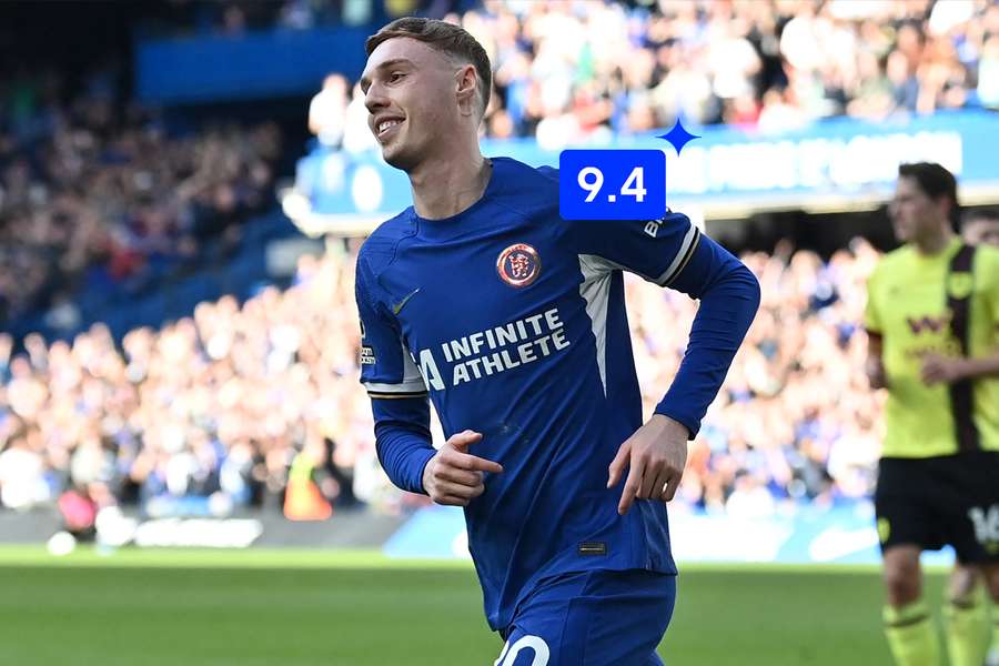 Palmer was the top performer once again for Chelsea