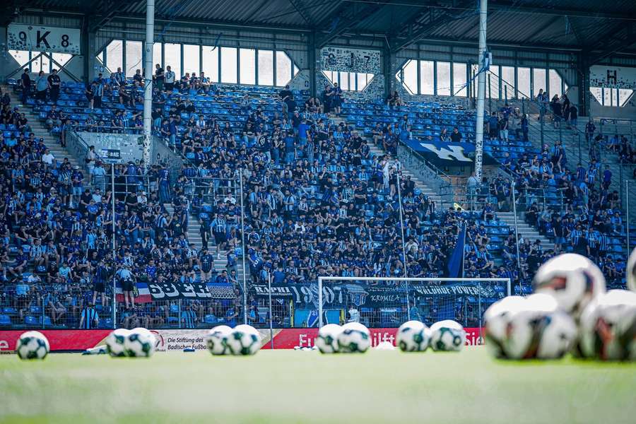 Das Carl-Benz-Stadion in Mannheim wird am 7. August Mittelpunkt der Eröffnung der dritten Liga sein