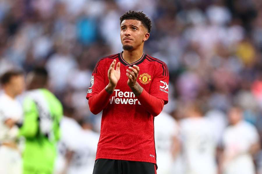 Sancho kwam in 2021 bij Manchester United