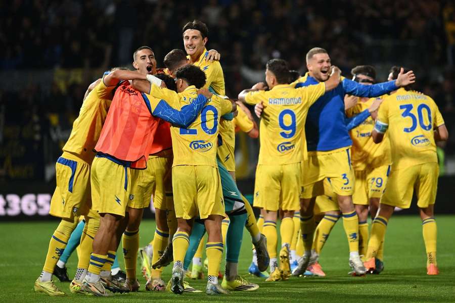 Frosinone a promovat în Serie A