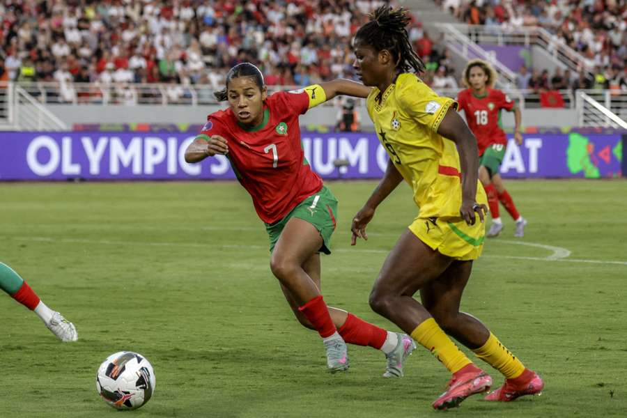 Ghizlane Chebbak é a referência técnica da seleção de Marrocos Ghizlane Chebbak é a referência técnica da seleção de Marrocos
