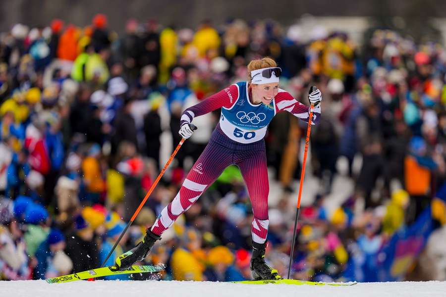 Teresa Stadlober lief ein starkes Olympia-Rennen Teresa Stadlober lief ein starkes Olympia-Rennen