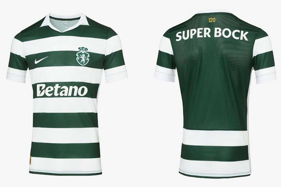 A camisola principal do Sporting