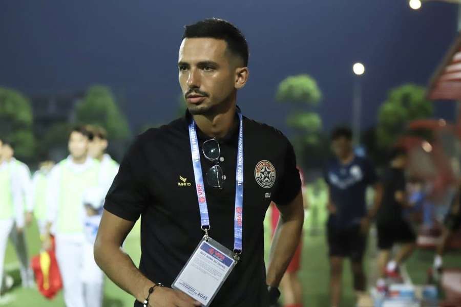 Mauro Jerónimo, treinador português de 37 anos