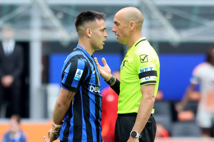 Lautaro Martinez e Fabbri