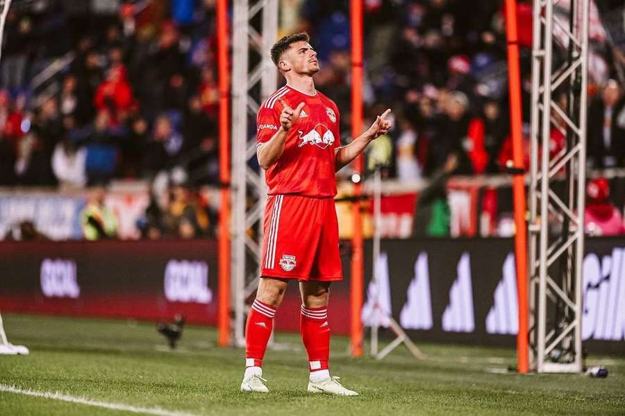 Dante Vanzeir marcou um golo em seis jogos pelos New York Red Bulls