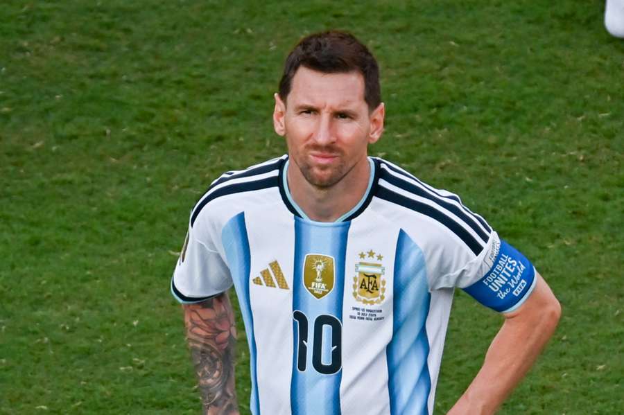 Lionel Messi după finala pierdută cu Spania