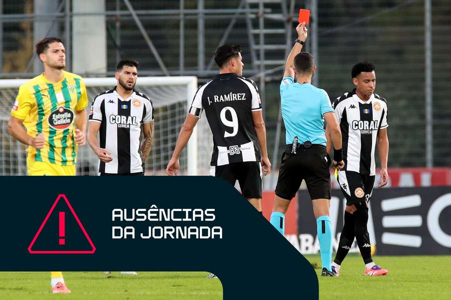 Nacional viu dois jogadores serem expulsos na última partida