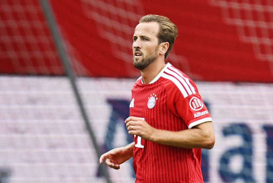 Kane avec le Bayern Munich. Kane avec le Bayern Munich.