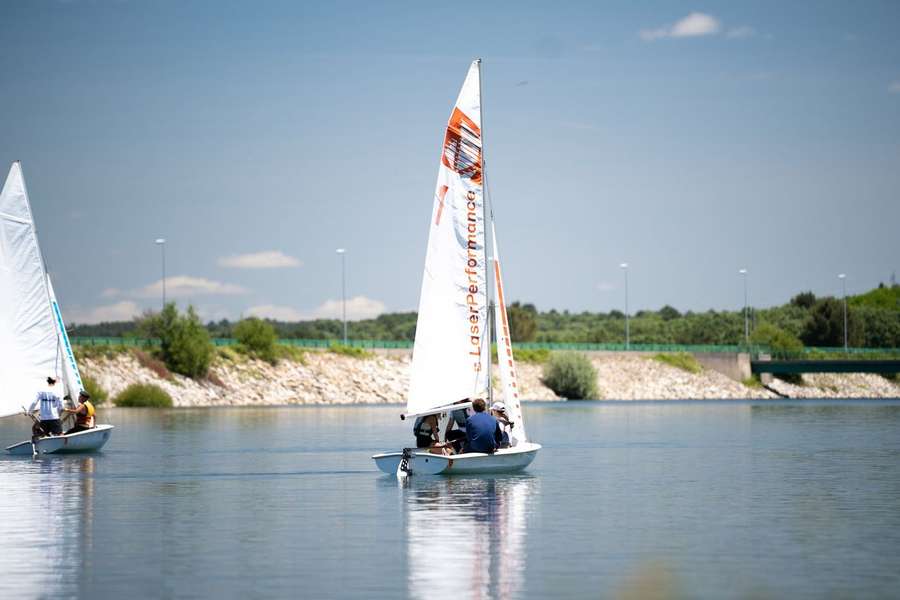Praticantes de vela