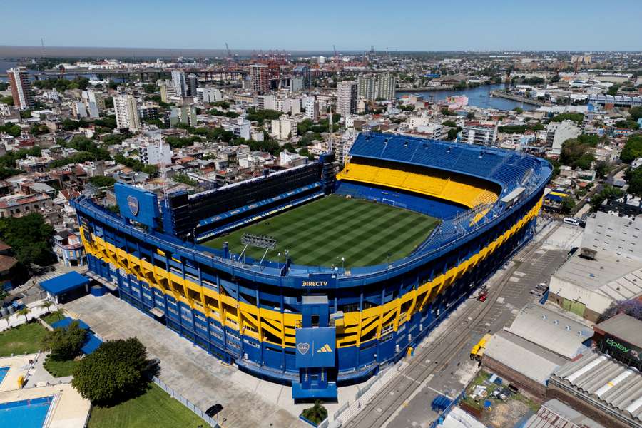 Imagem de La Bombonera em Buenos Aires