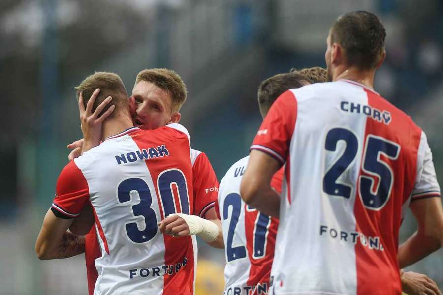 Wiktor Nowak poprowadził Slavię do zwycięstwa piątym golem w Chance lidze Wiktor Nowak poprowadził Slavię do zwycięstwa piątym golem w Chance lidze