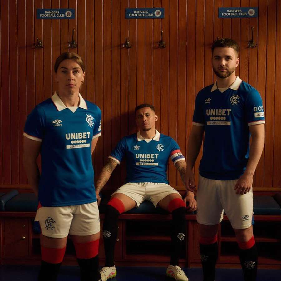 Rangers home kit Rangers home kit