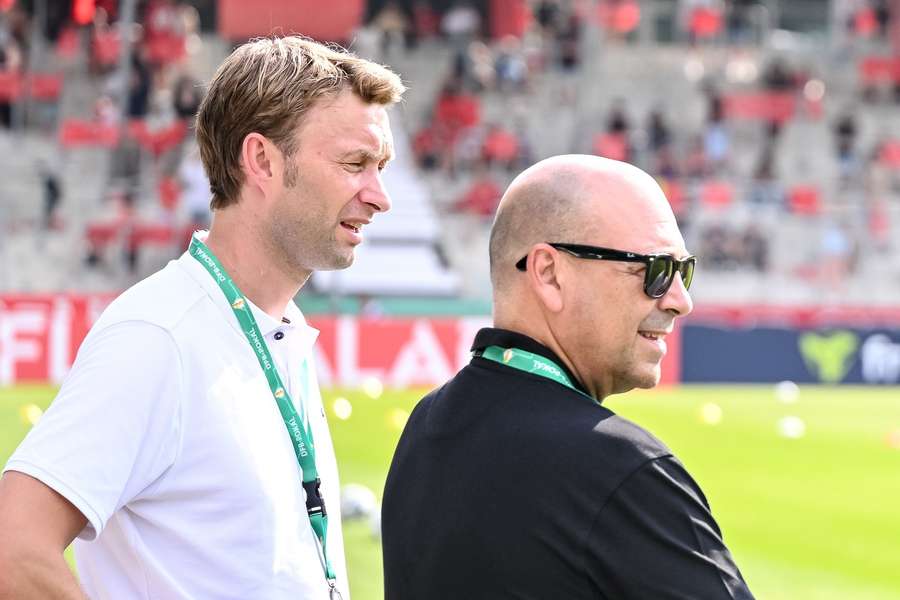 Carro (r.) und Rolfes suchen mit Nachdruck nach einem neuen Coach