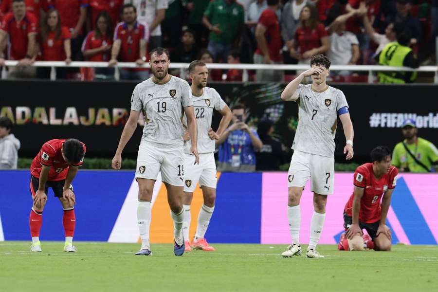 Česko prohrálo s Jižní Koreou 1:2.