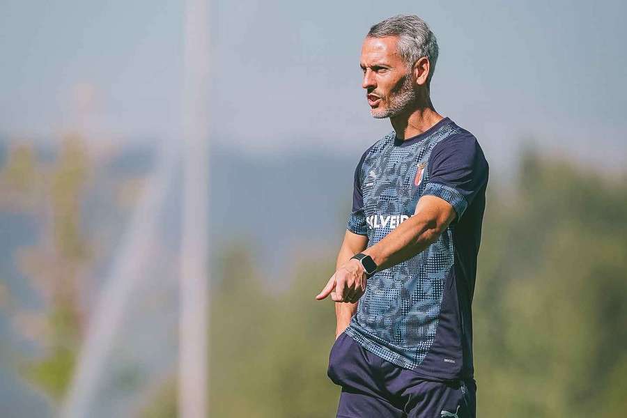 Carlos Vicens é o treinador do SC Braga