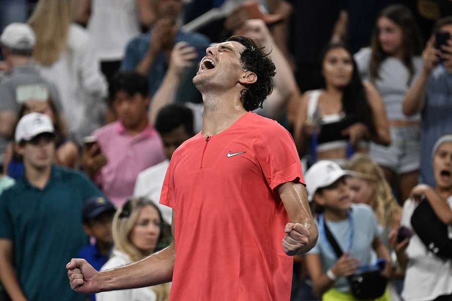 Taylor Fritz świętuje awans do ćwierćfinału