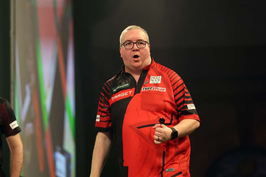 Stephen Bunting nach dem Sieg gegen Woodhouse
