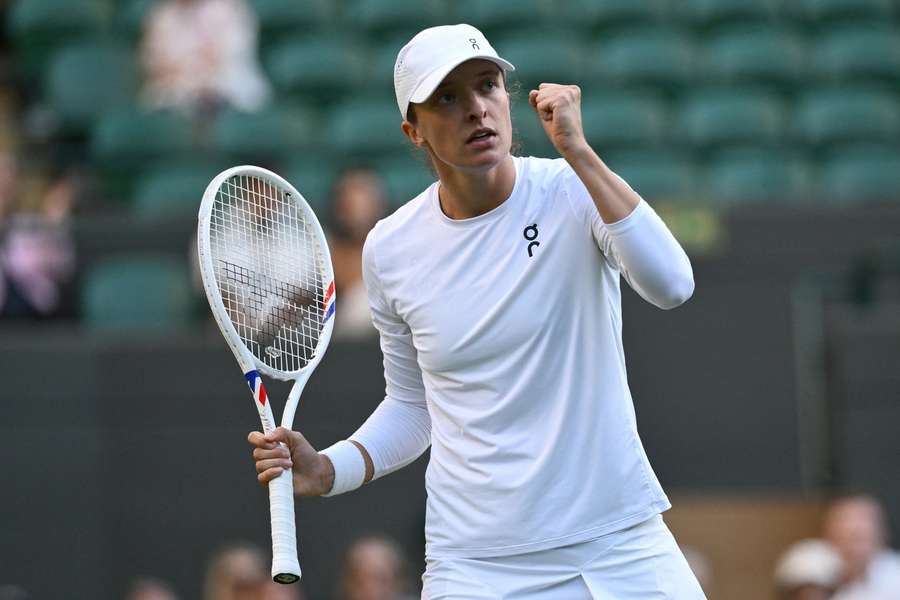 Iga Šwiateková vyrovnala své maximum ve Wimbledonu.