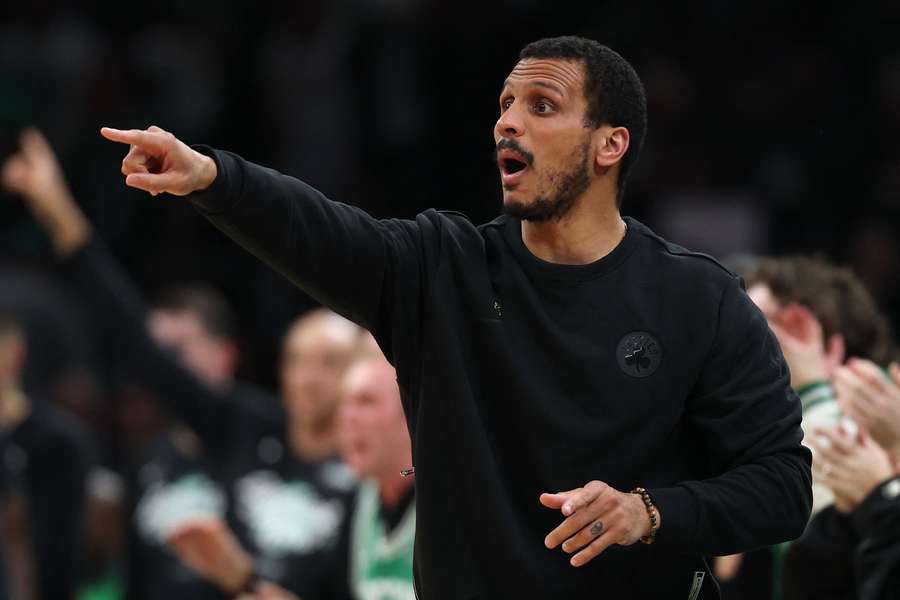 Joe Mazzulla is the NBA coach of the year. Joe Mazzulla is the NBA coach of the year.